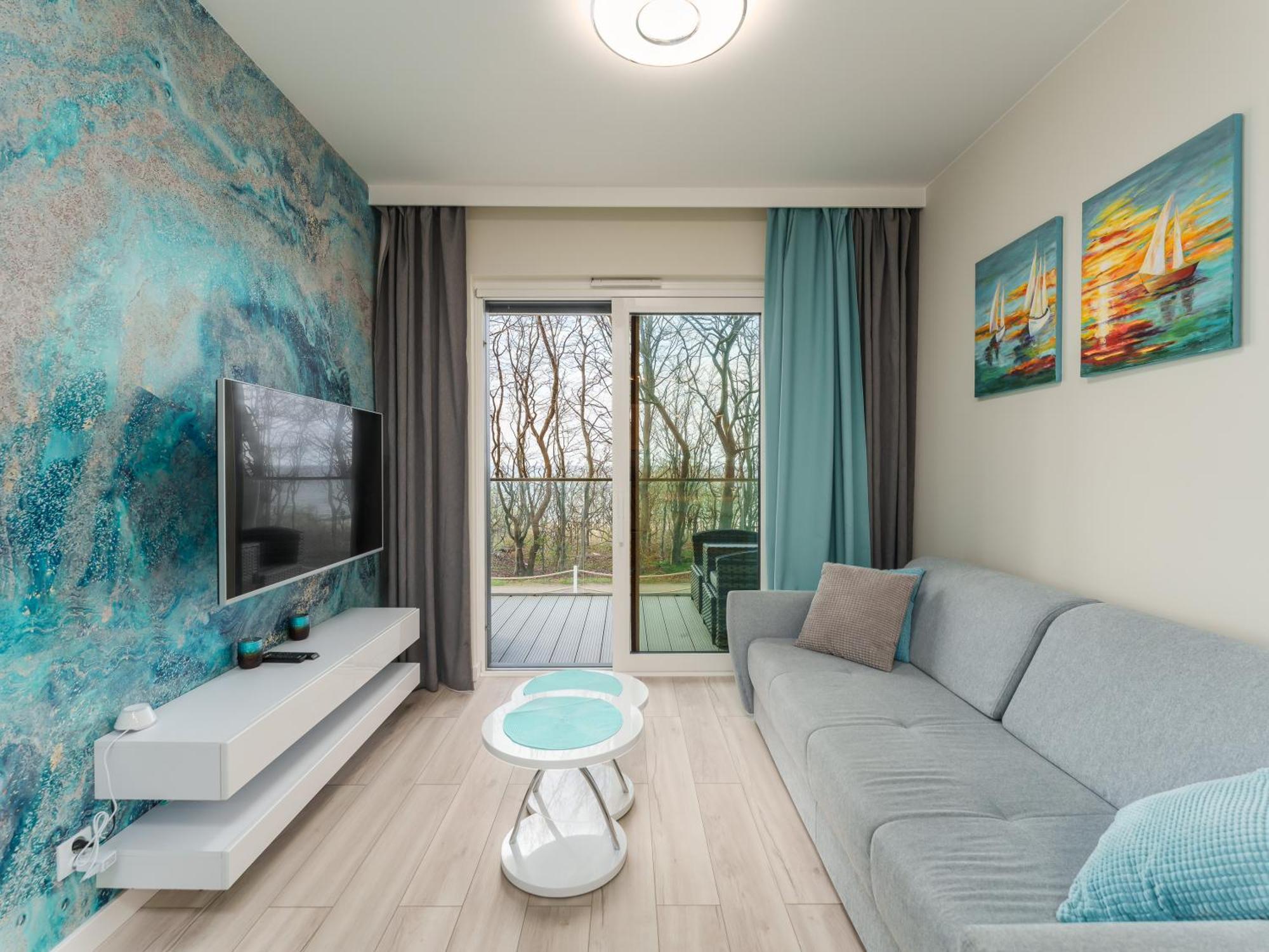 Apartament Z Widokiem Na Morze - Blekitna Perla By Perlowa Przystan Rent Sianozety Esterno foto