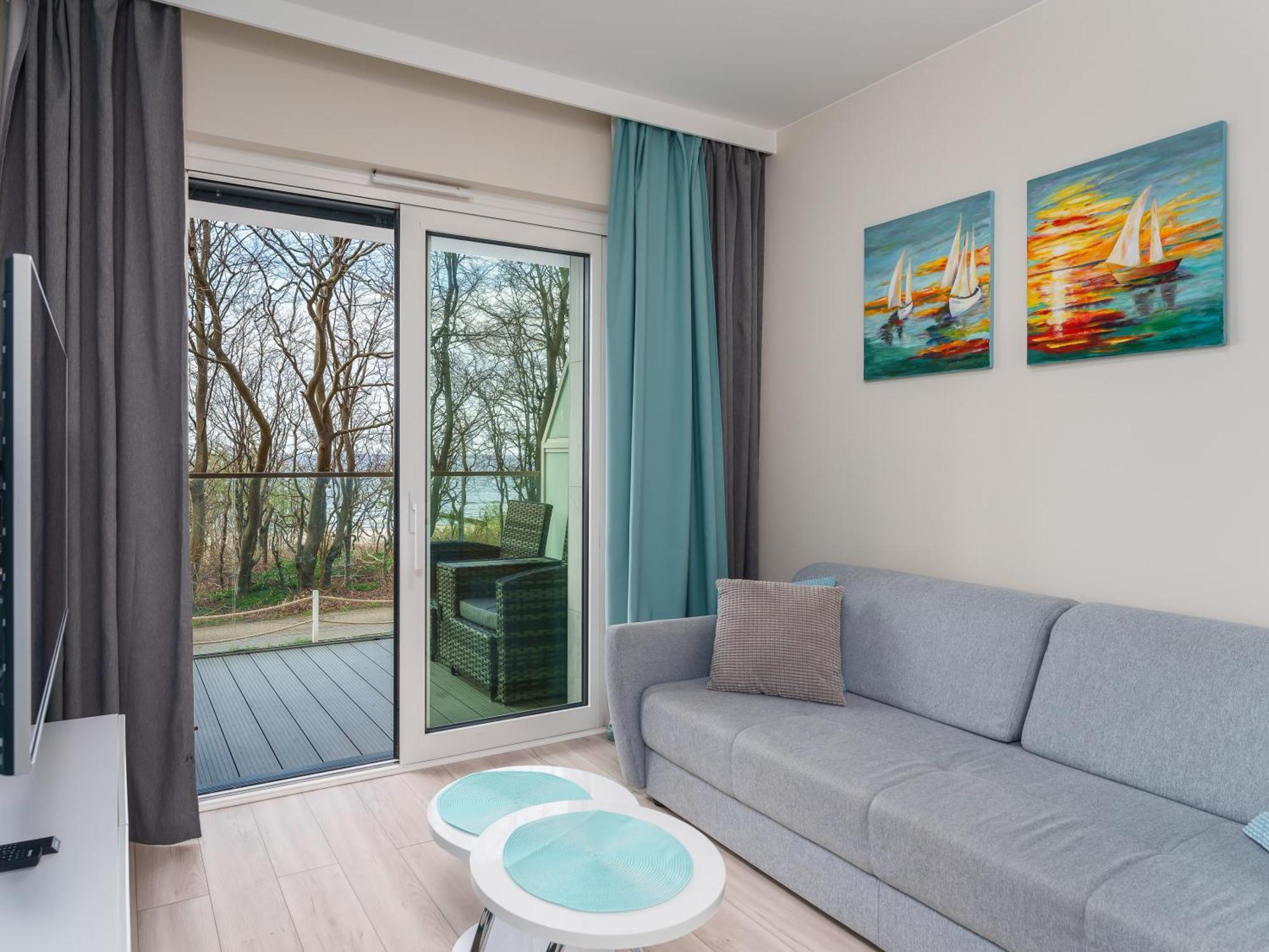 Apartament Z Widokiem Na Morze - Blekitna Perla By Perlowa Przystan Rent Sianozety Esterno foto