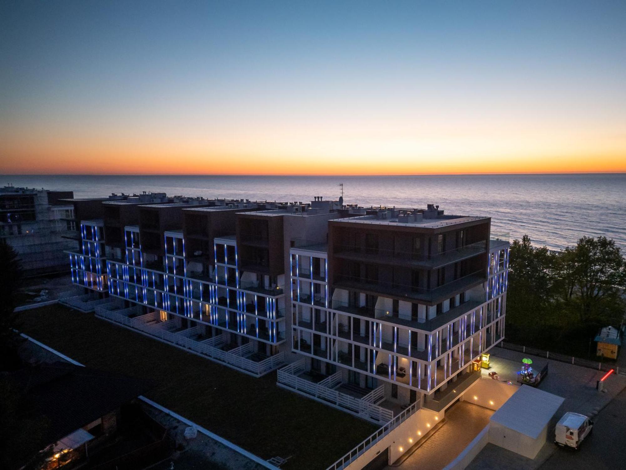 Apartament Z Widokiem Na Morze - Blekitna Perla By Perlowa Przystan Rent Sianozety Esterno foto